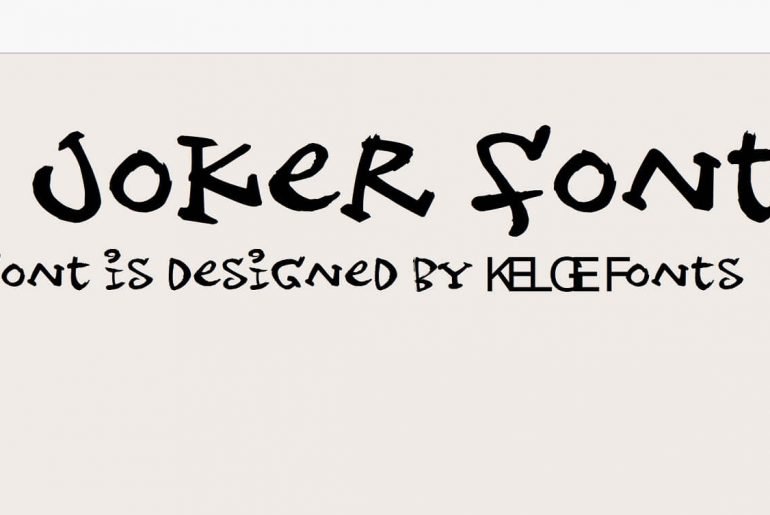 Joker Font