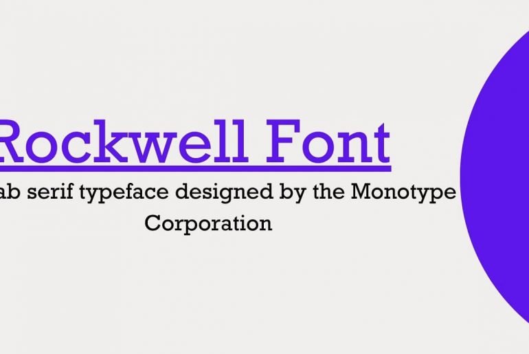 Rockwell Font