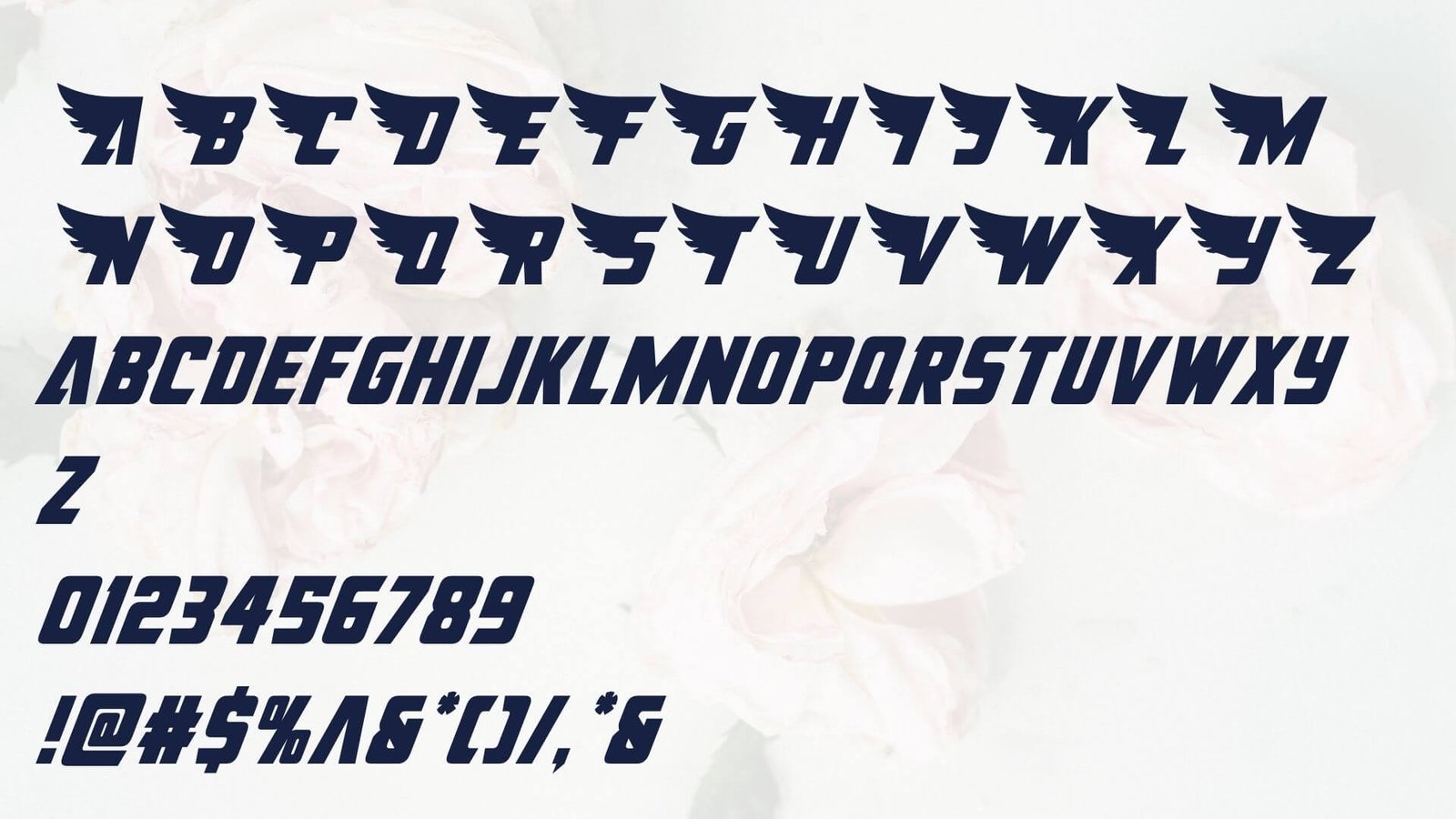 Americana Font View