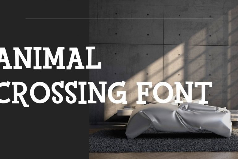 Animal Crossing Font