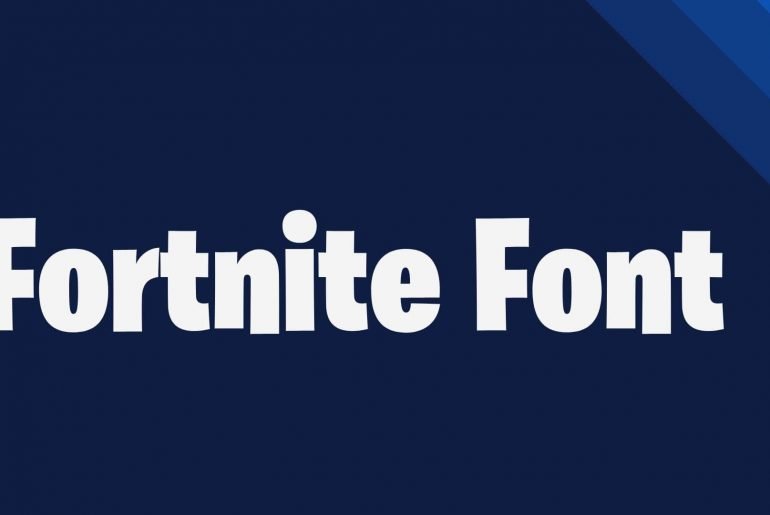 Fortnite Font