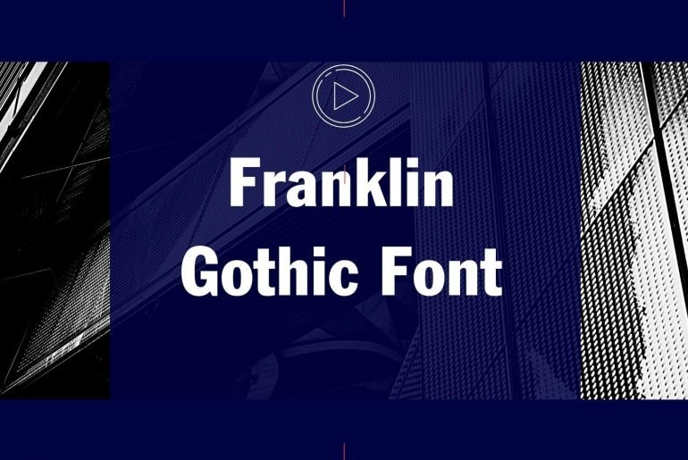 Franklin Gothic Font