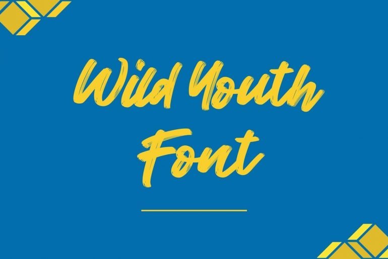 Wild Youth Font Free Download