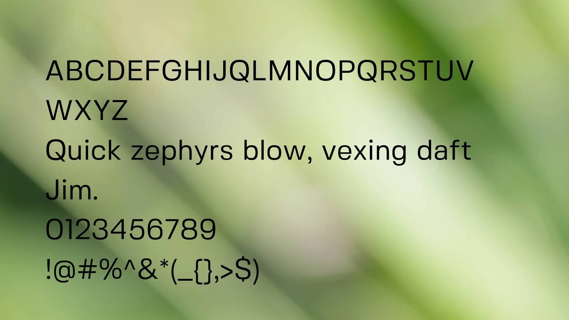 Fivo Font View