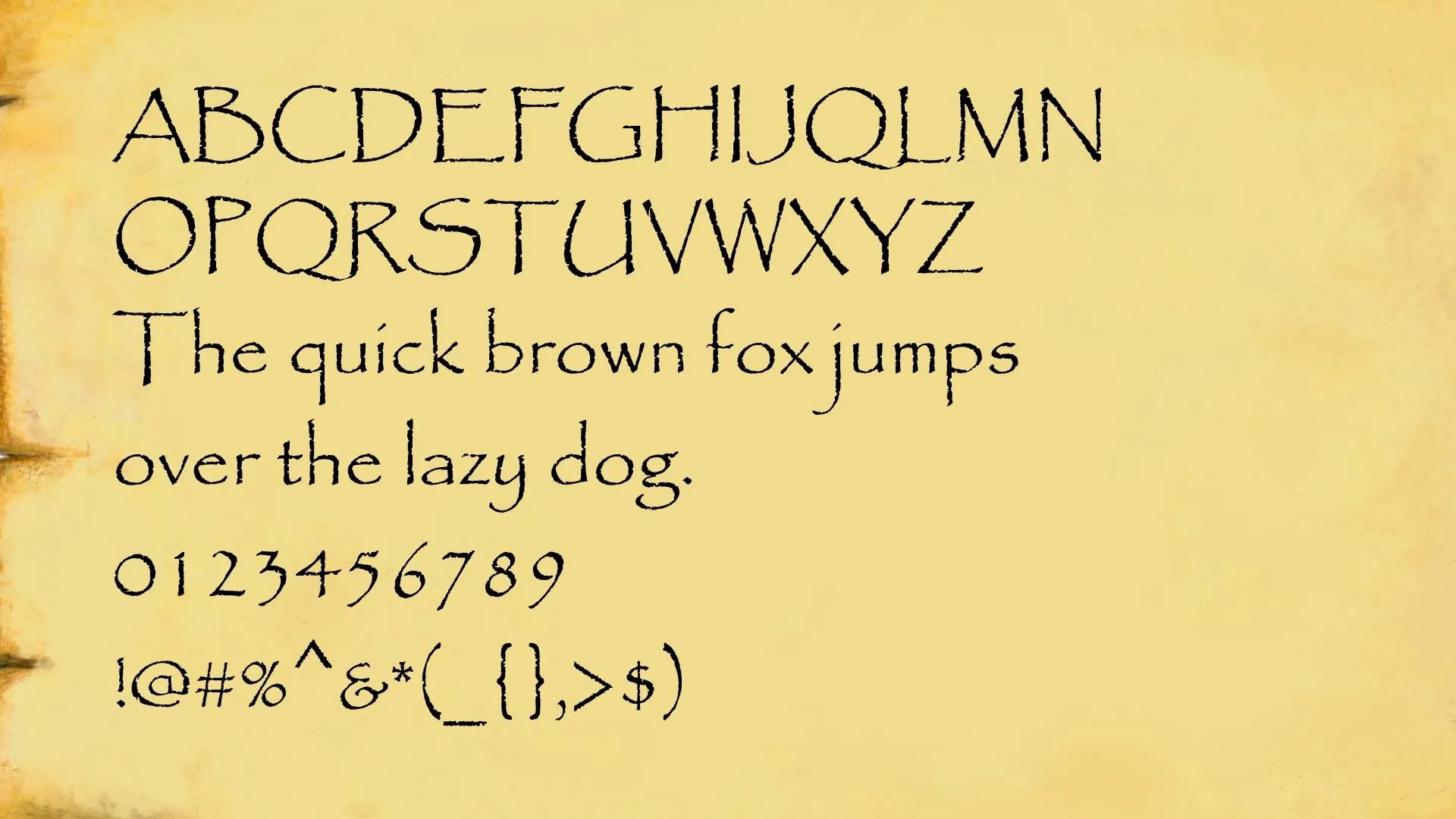 Papyrus Font