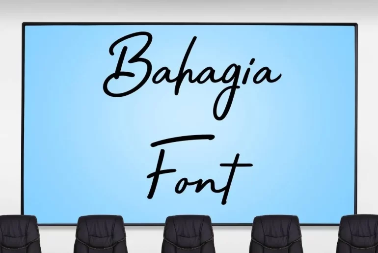 Bahagia Font