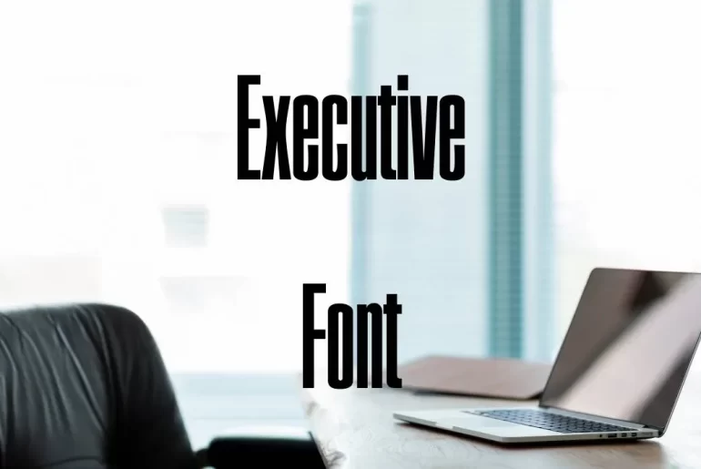 Executive Font