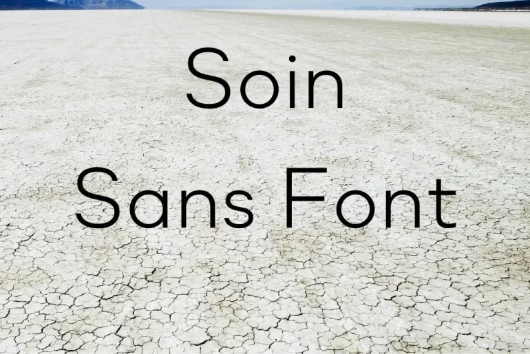 Soin Sans Neue Font