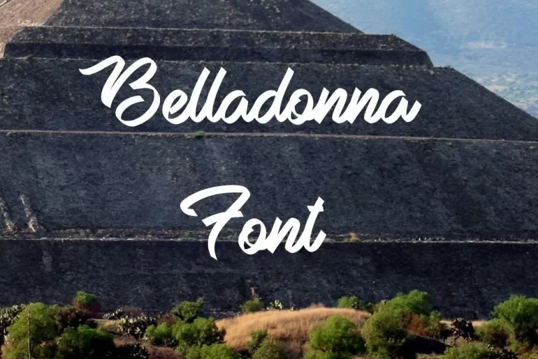 Bella Donna Font