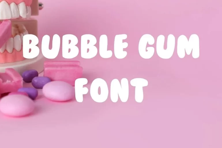 Bubble Gum Font