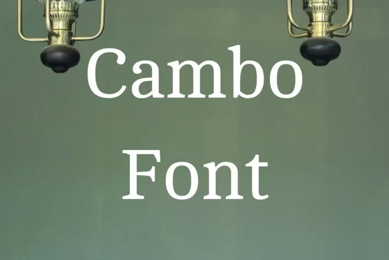 Cambo Font