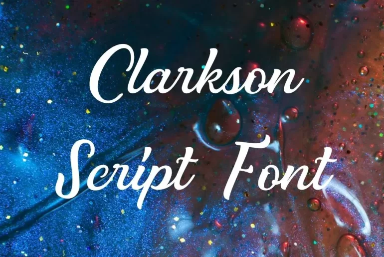 Clarkson Font