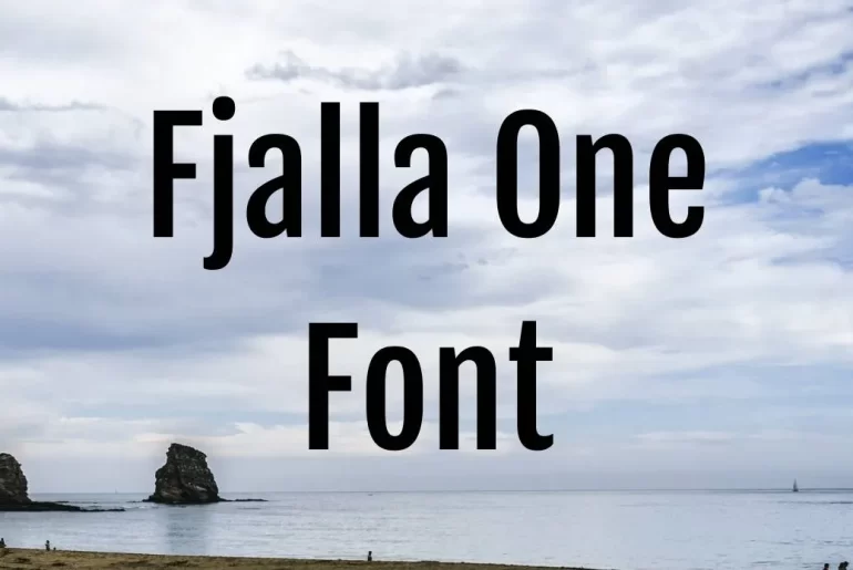 Fjalla One Font