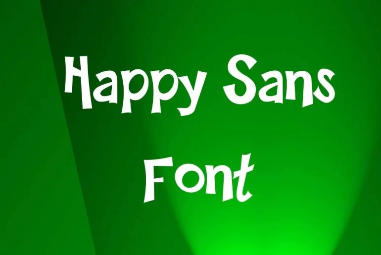 Happy Sans Font