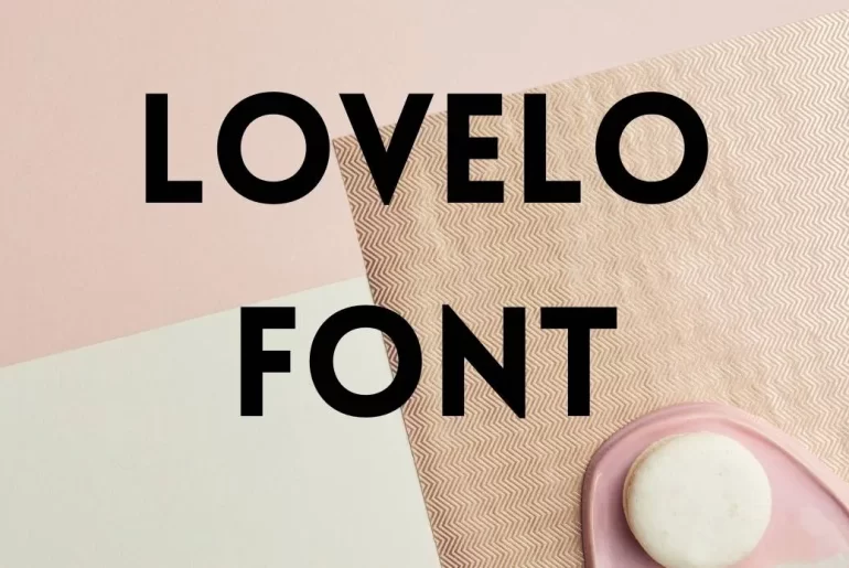 Lovelo Font