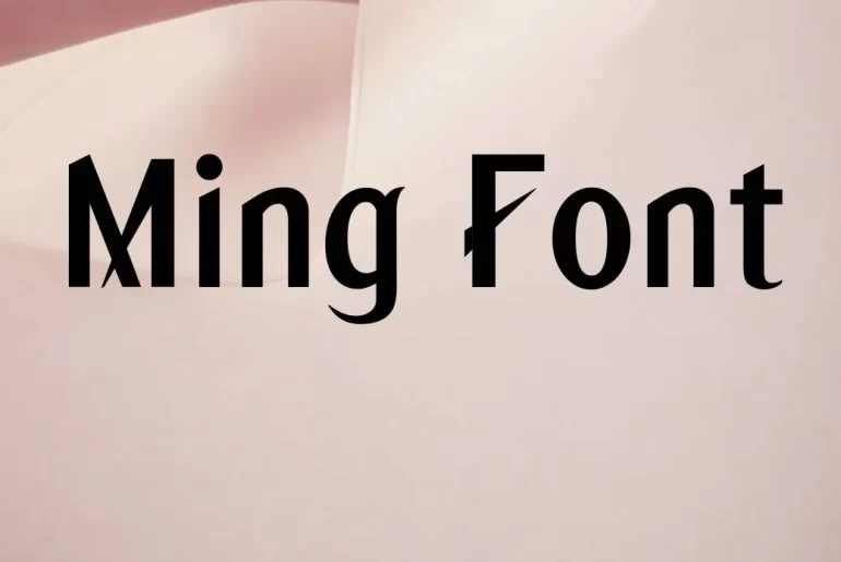 Ming Font