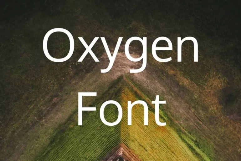 Oxygen Font