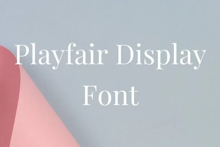 Playfair Display Font