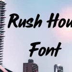 Rush Hour Font