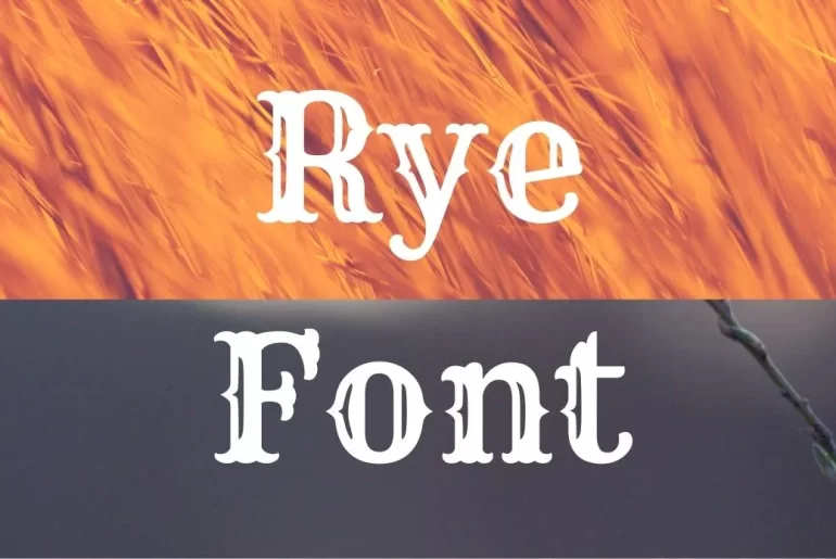 Rye Font