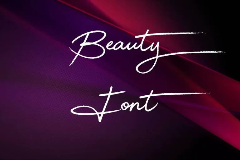 Beauty Font