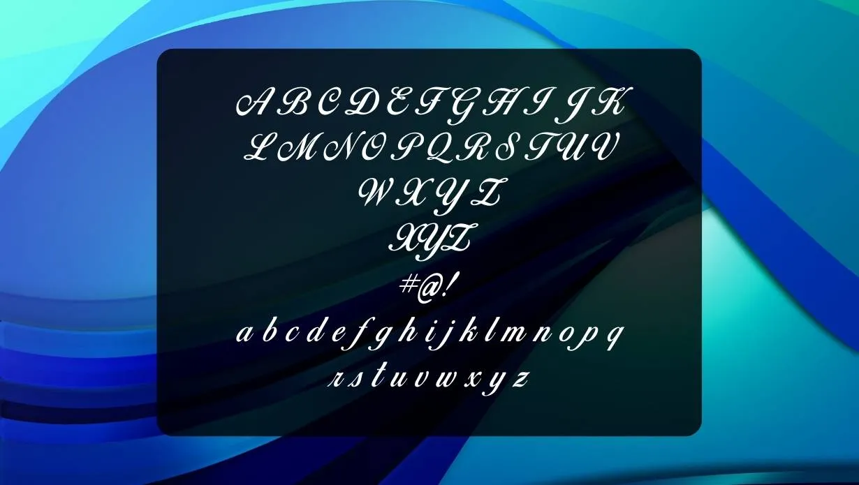 Birds of Paradise Font