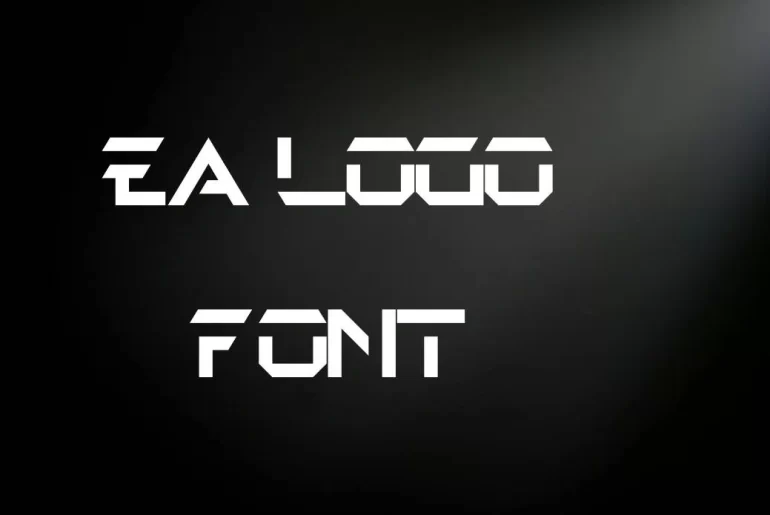 EA Logo Font