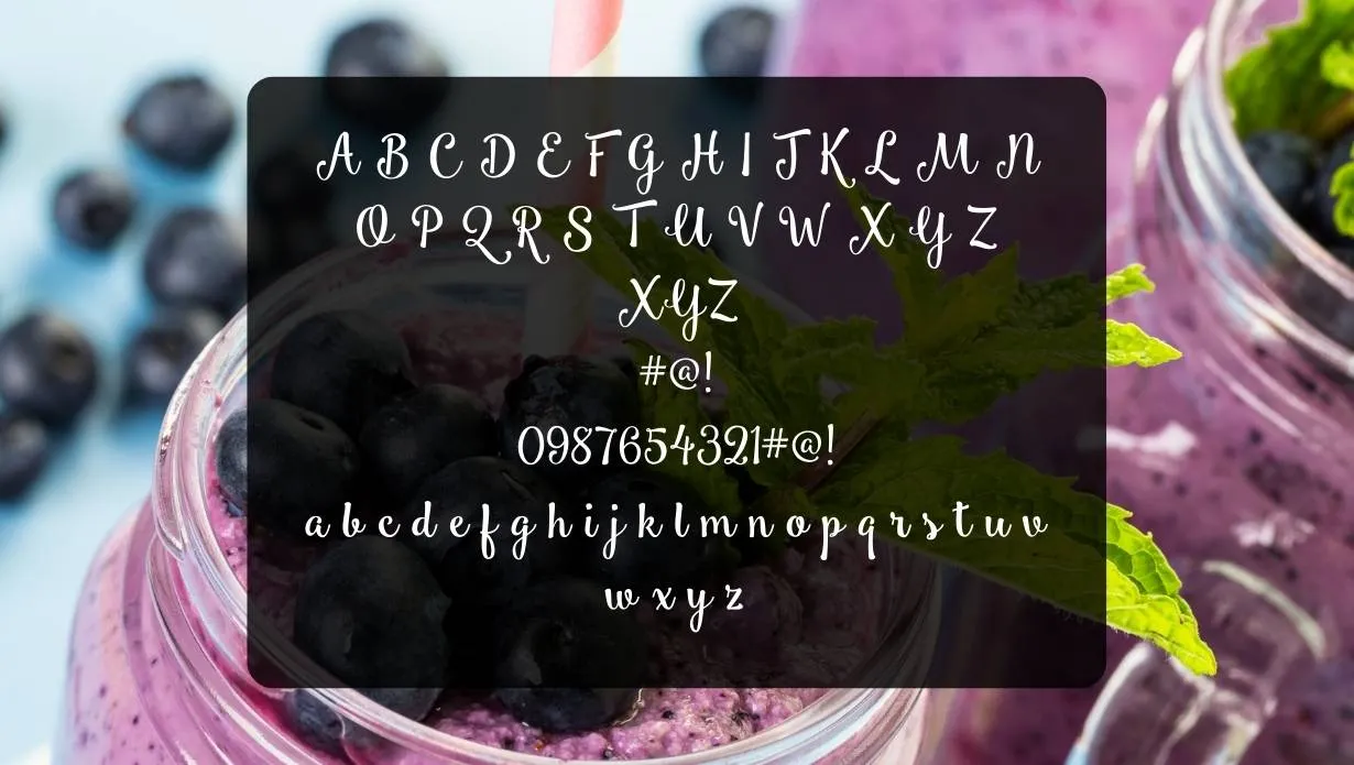 Smoothie Shoppe Font