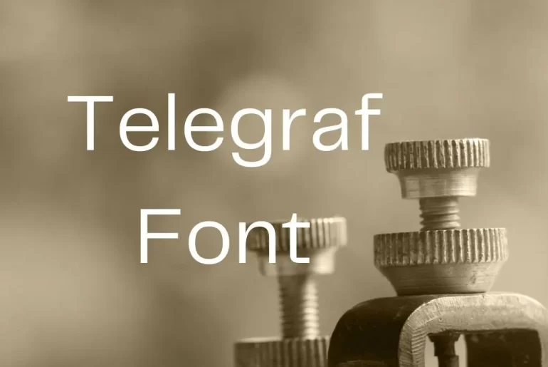 Telegraf Font