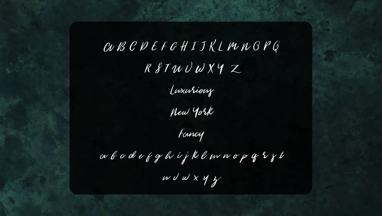 Woodland Font