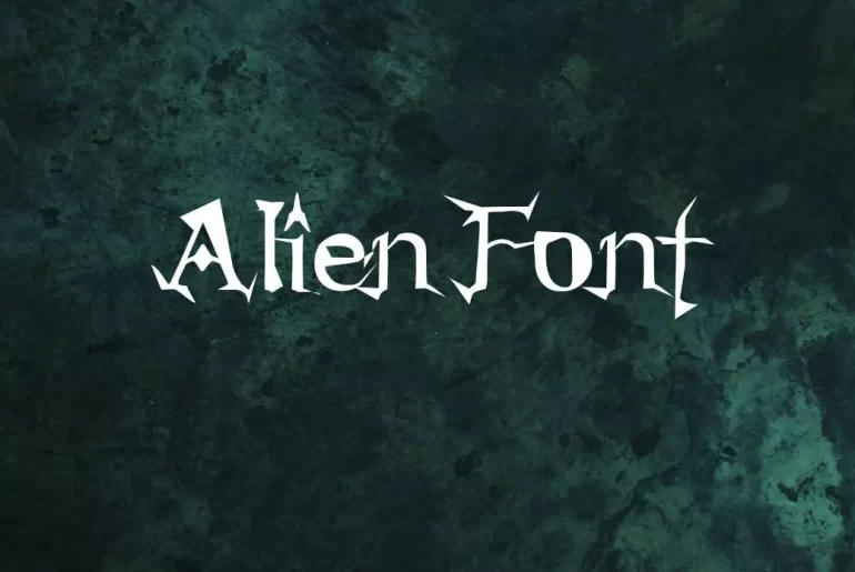 Alien Font