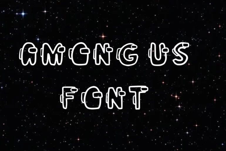 Among Us Font