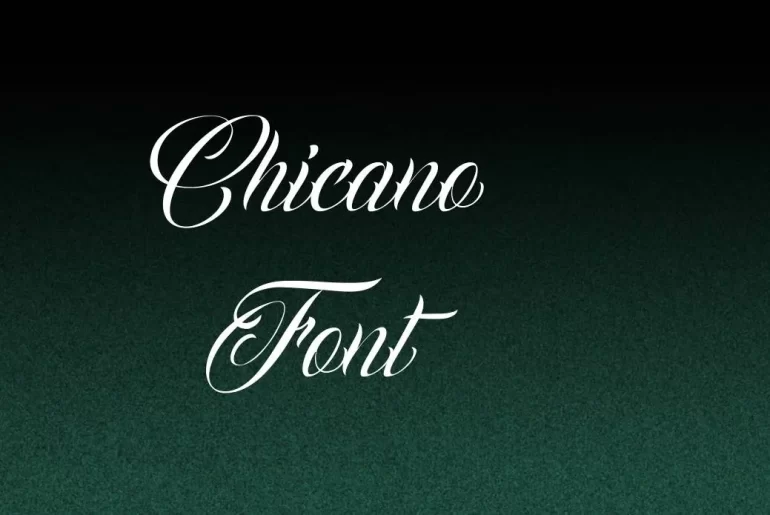 Chicano Font