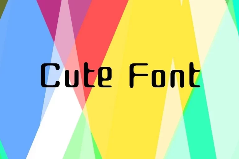 Cute Font