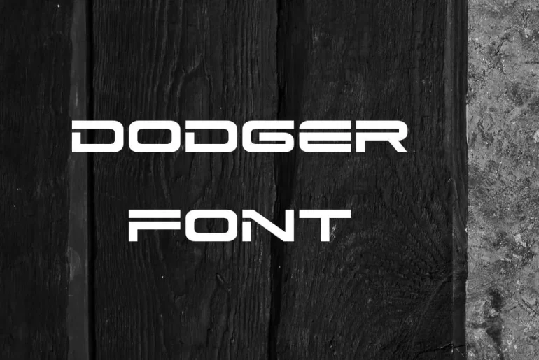 Dodger Font