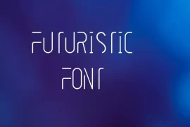 Futuristic Font