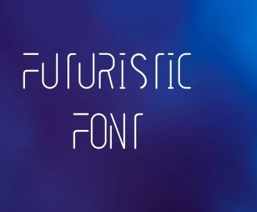 Futuristic Font