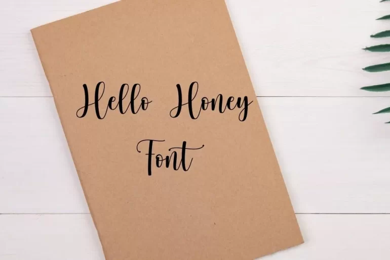 Hello Honey Font