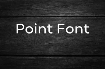 Point Font