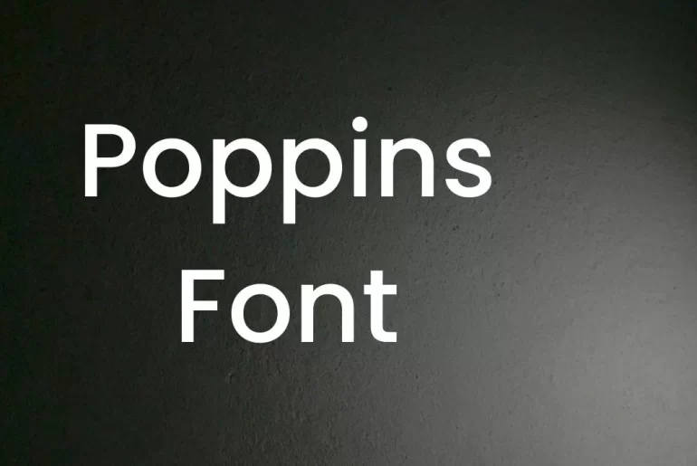 Poppins Font