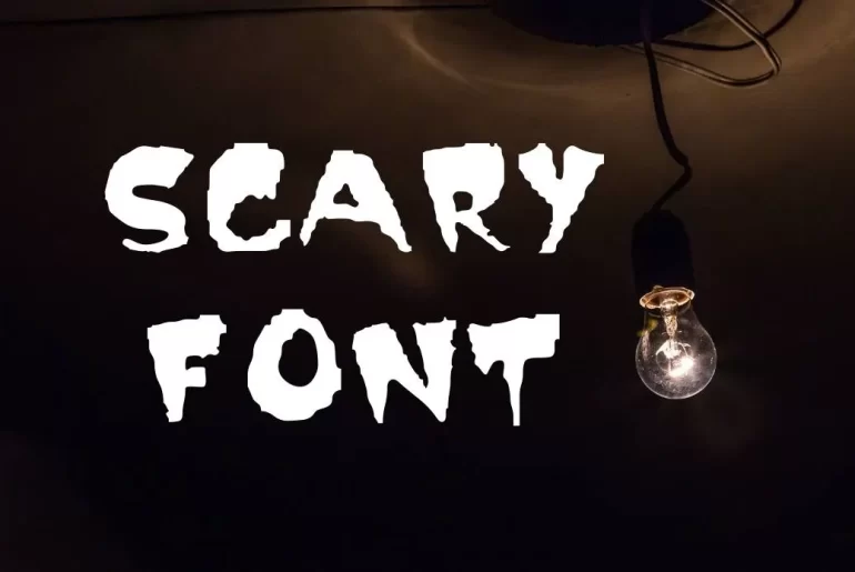 Scary Font