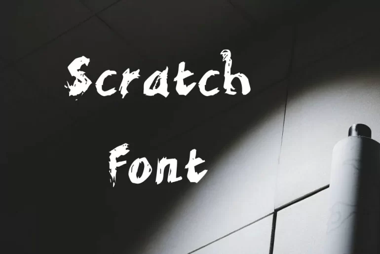 Scratch Font