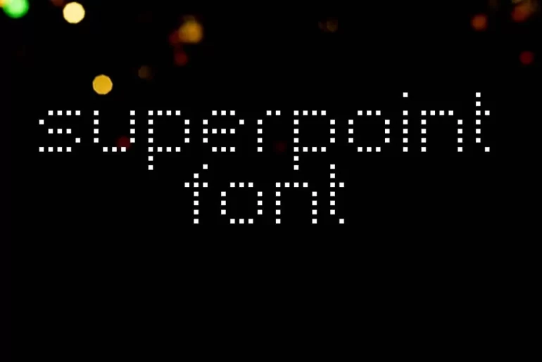 Superpoint Font