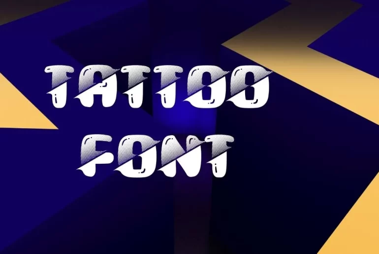 Tattoo Font