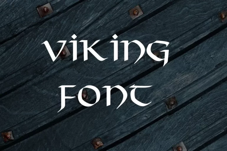 Viking Font