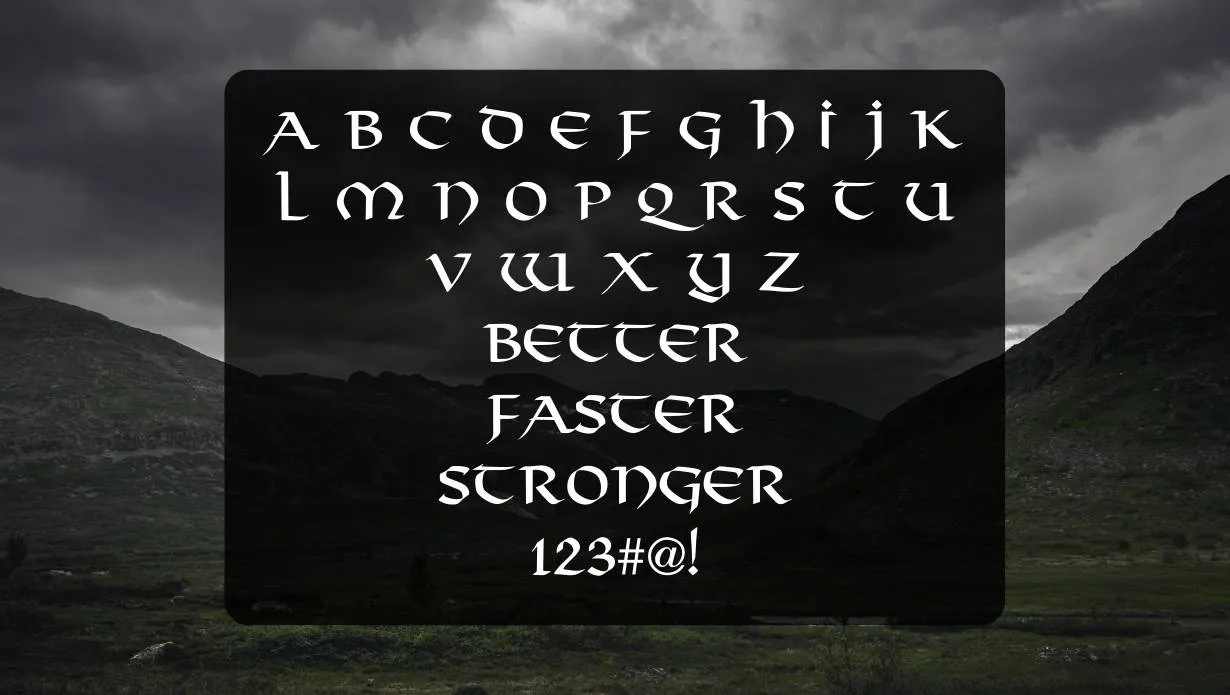 Viking Font