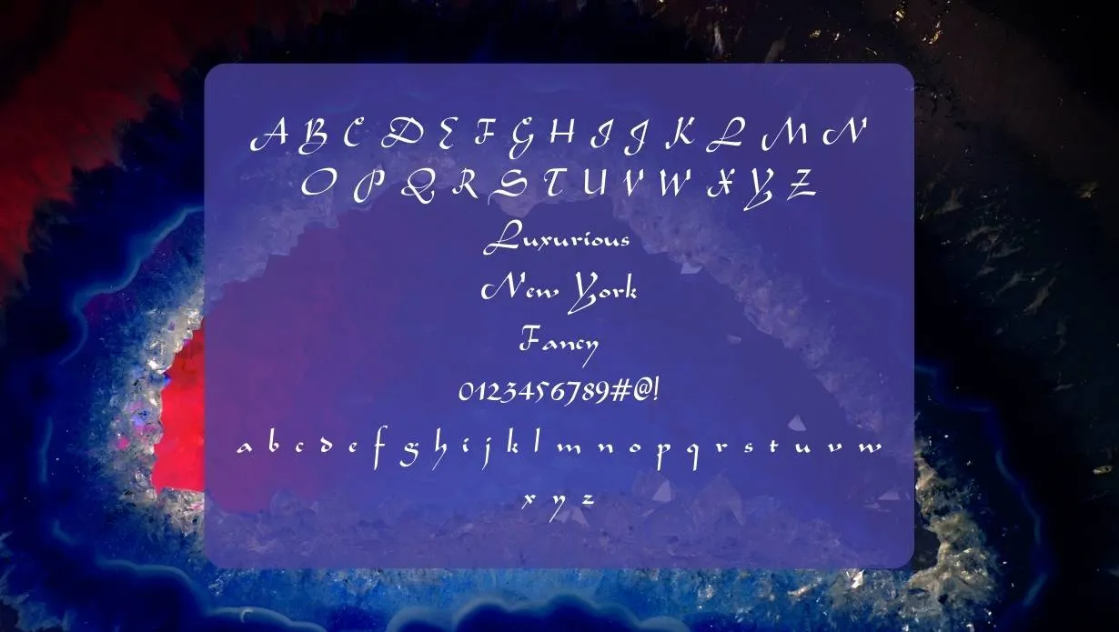 Aladdin Font View on Image Designs