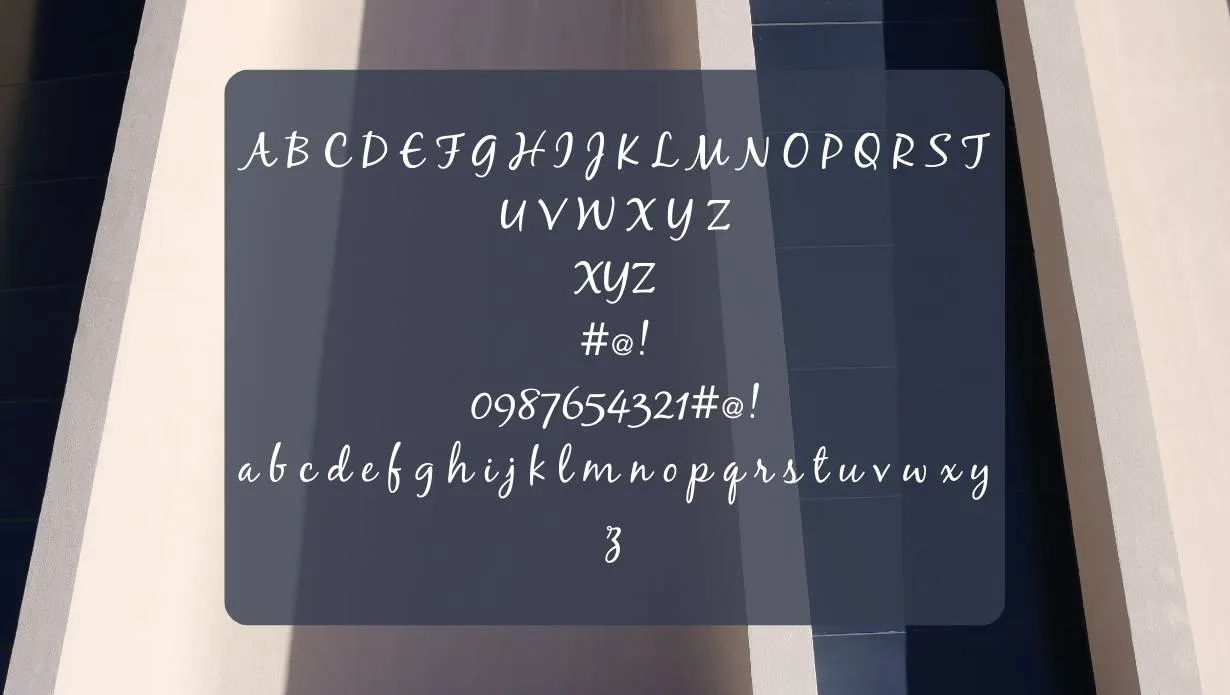 Black Jack Font view on image designs