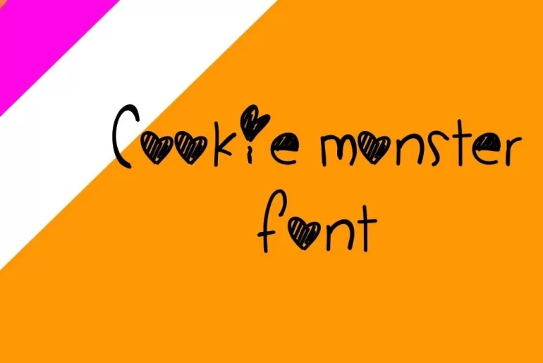 Cookie Monster Font