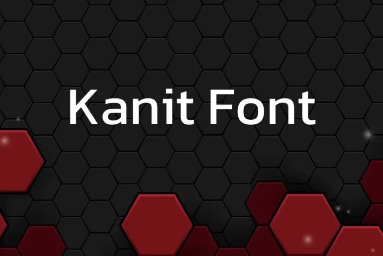 Kanit Font